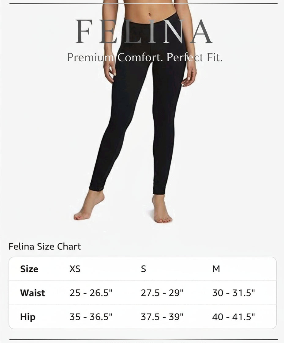 NWT Felina Velvety Soft Light Weight Leggings