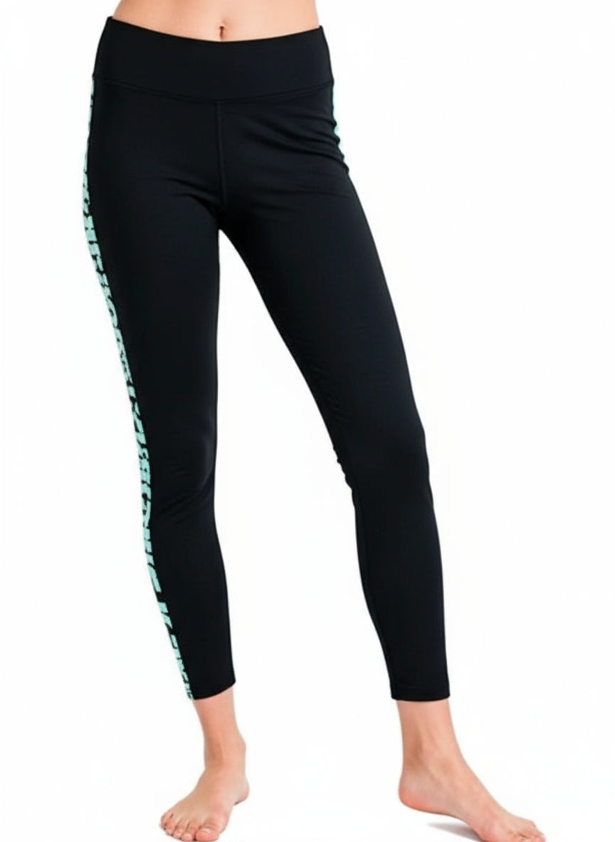 NWT Women's Printed, Seamed, Tight, Midweight Body, Fit Base Layer