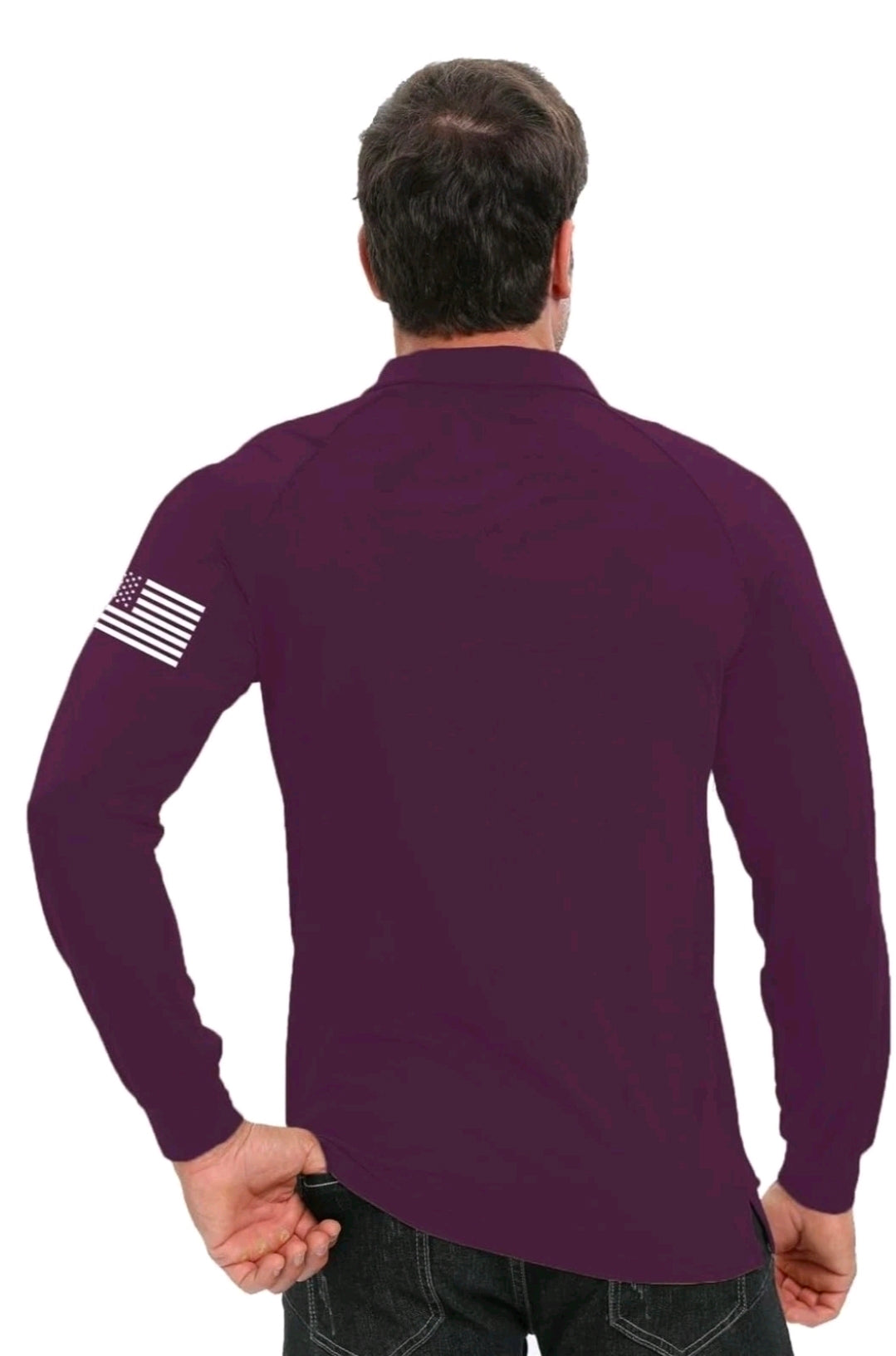 NWT SIZE M Patriotic Performance Golf Polo