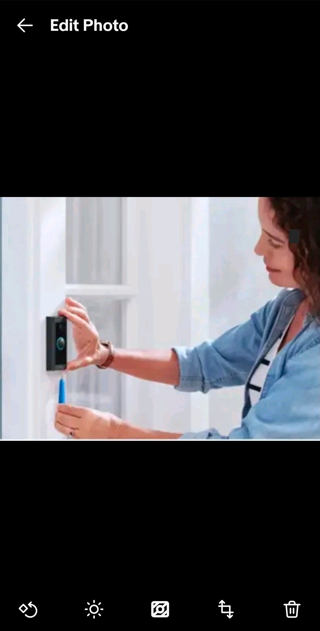 NWT 1080P Ring Video Doorbell Wired Smart Security Camera