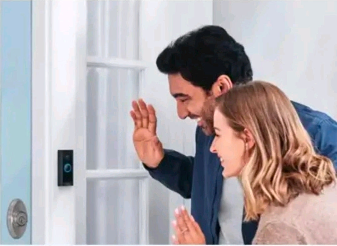 NWT 1080P Ring Video Doorbell Wired Smart Security Camera