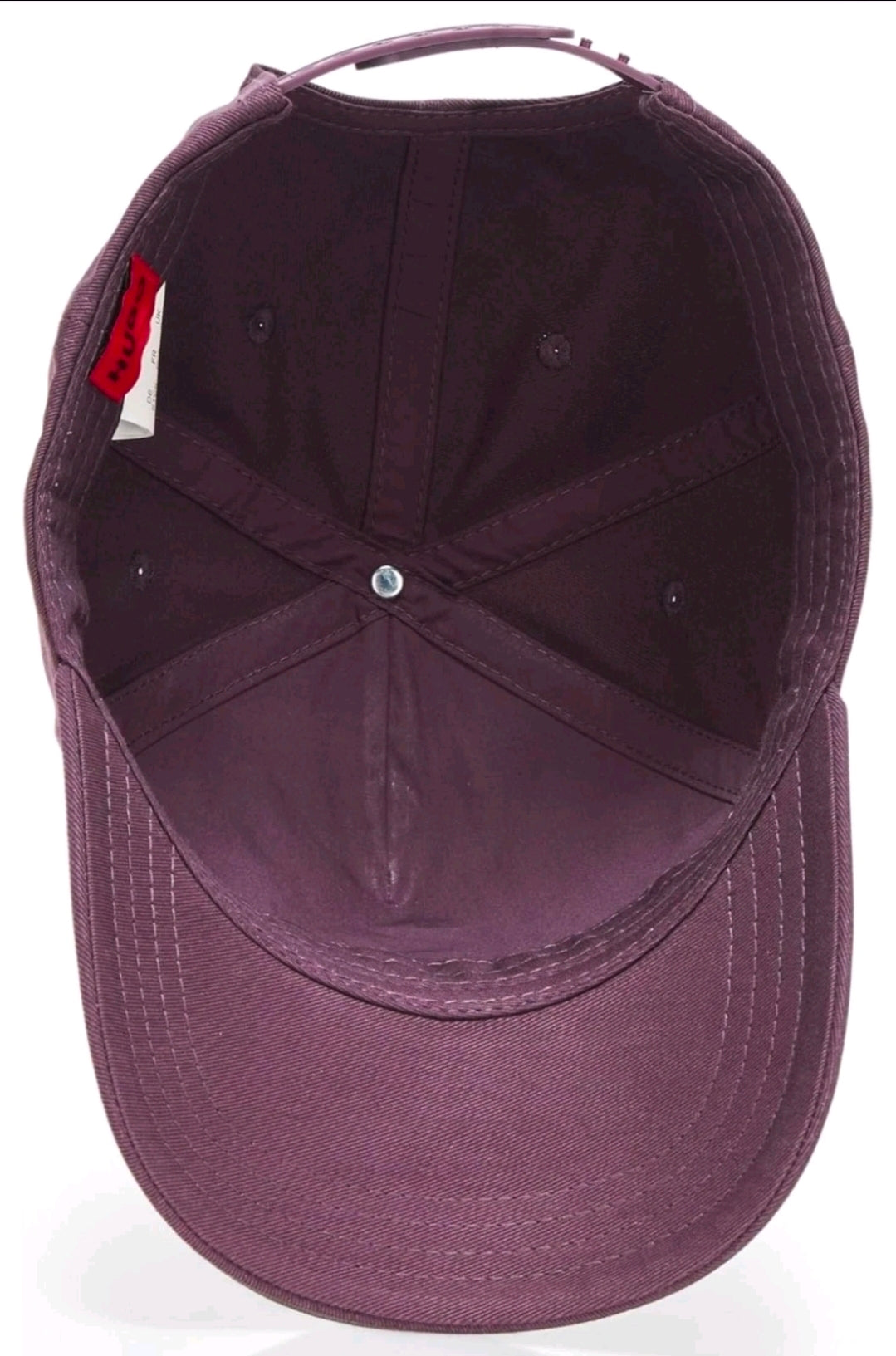 NWT HUGO Boss Baseball Snapback Hat - Burgundy
