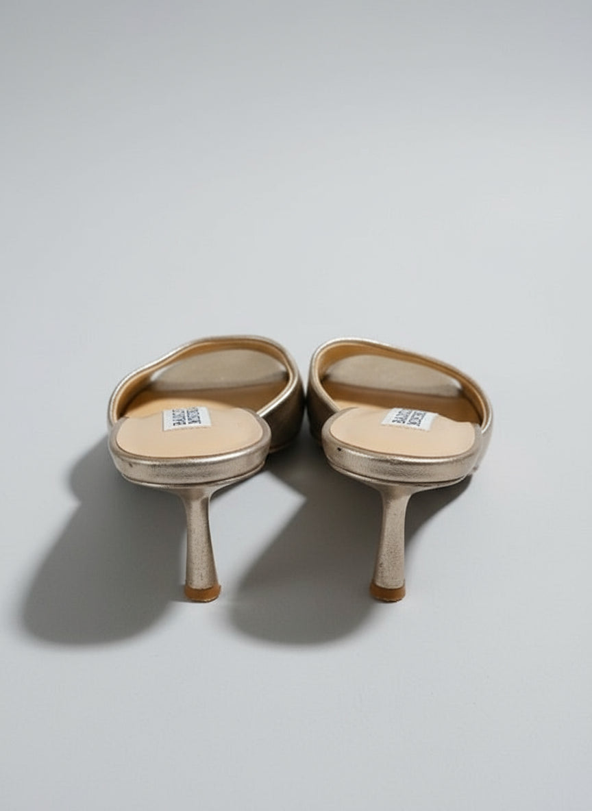 PRE-OWNED SIZZE 8 Badgley Mischka Cadence Women's Slide Sandal