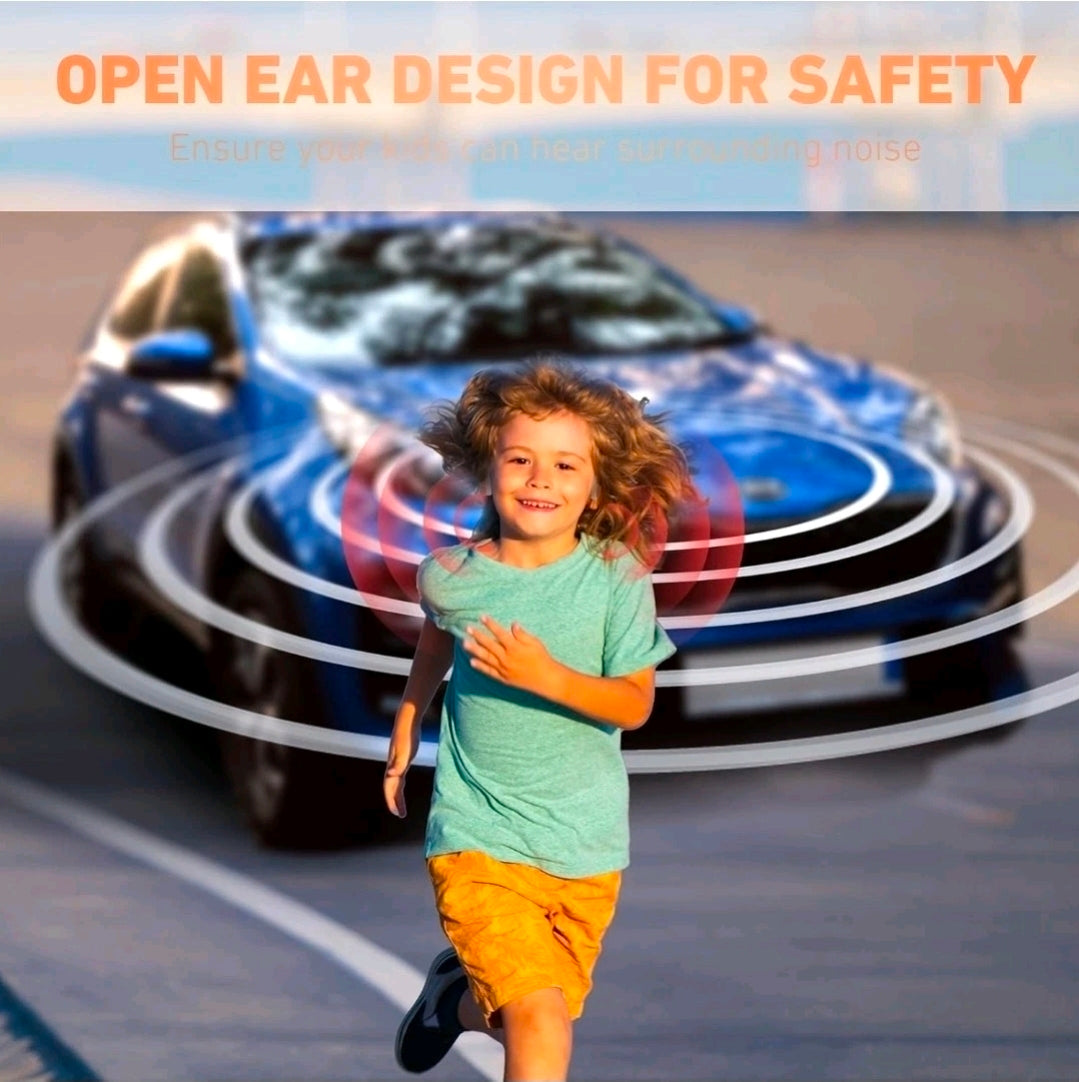 NWT Kids Bluetooth 5.2 Air Conduction Open-Ear Headphones