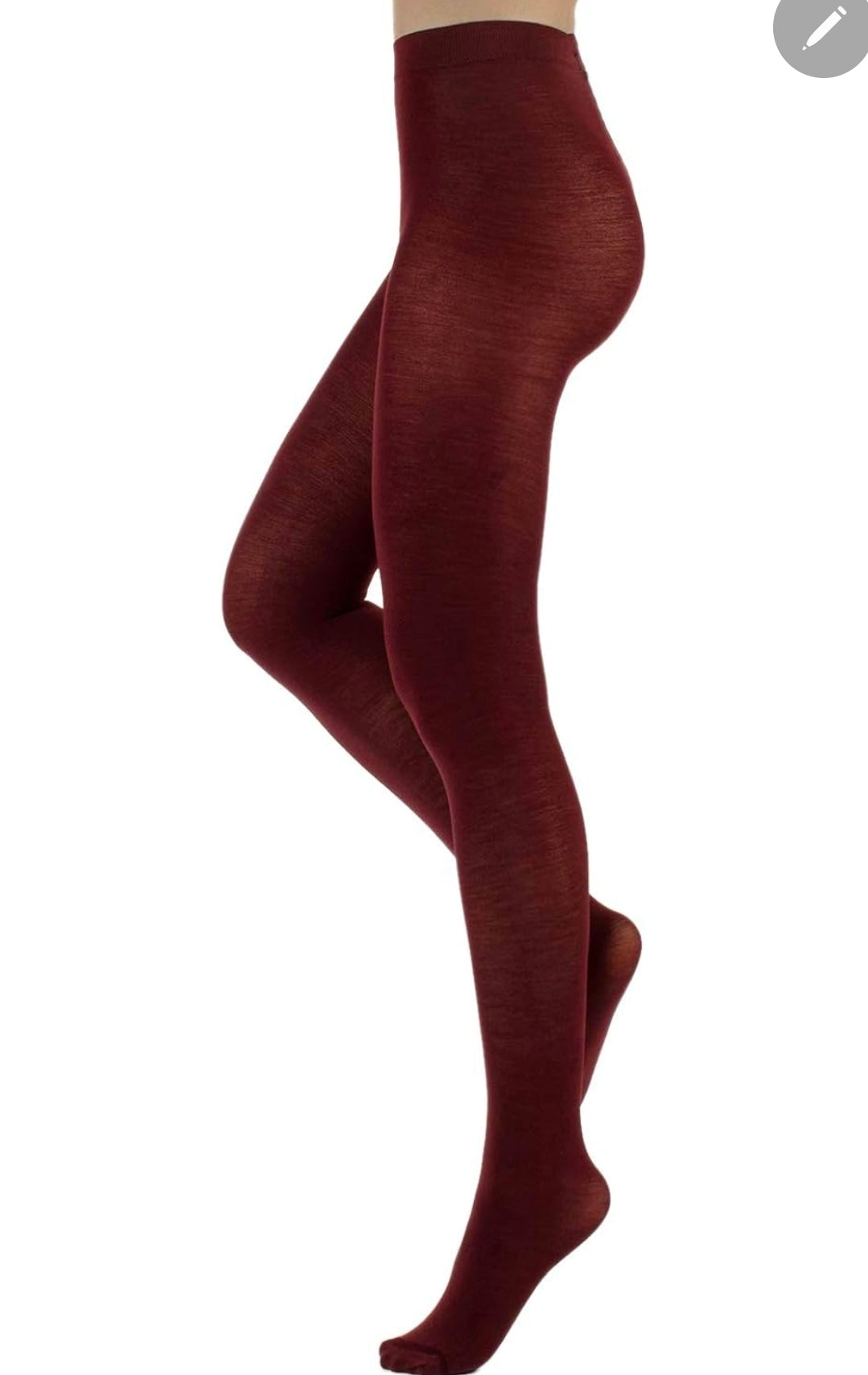 NWT SIZE S Lena Meringue, Italian Made, Wool Tights