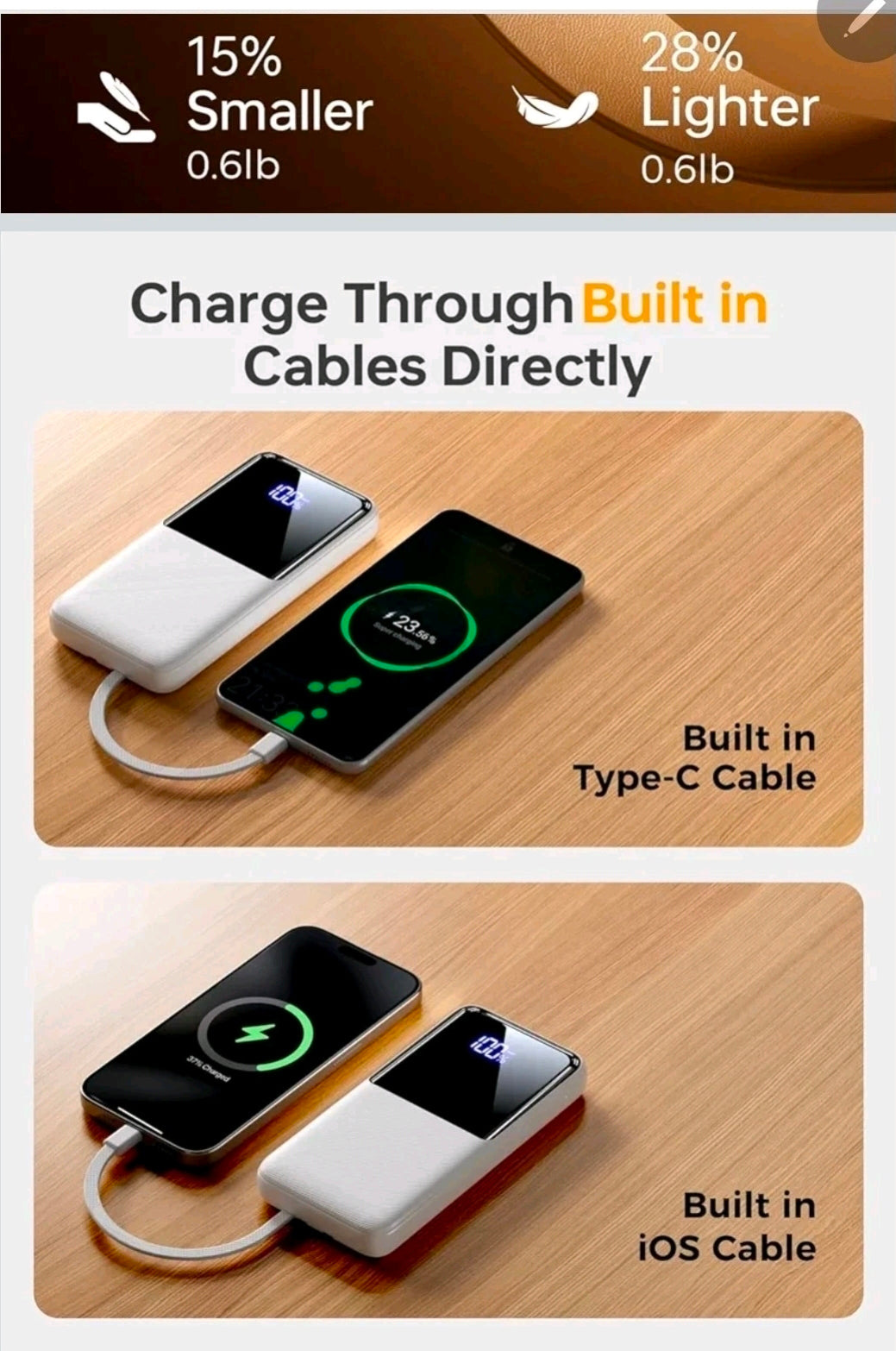 NWT PB-08 Portable Fast Charging Power Bank