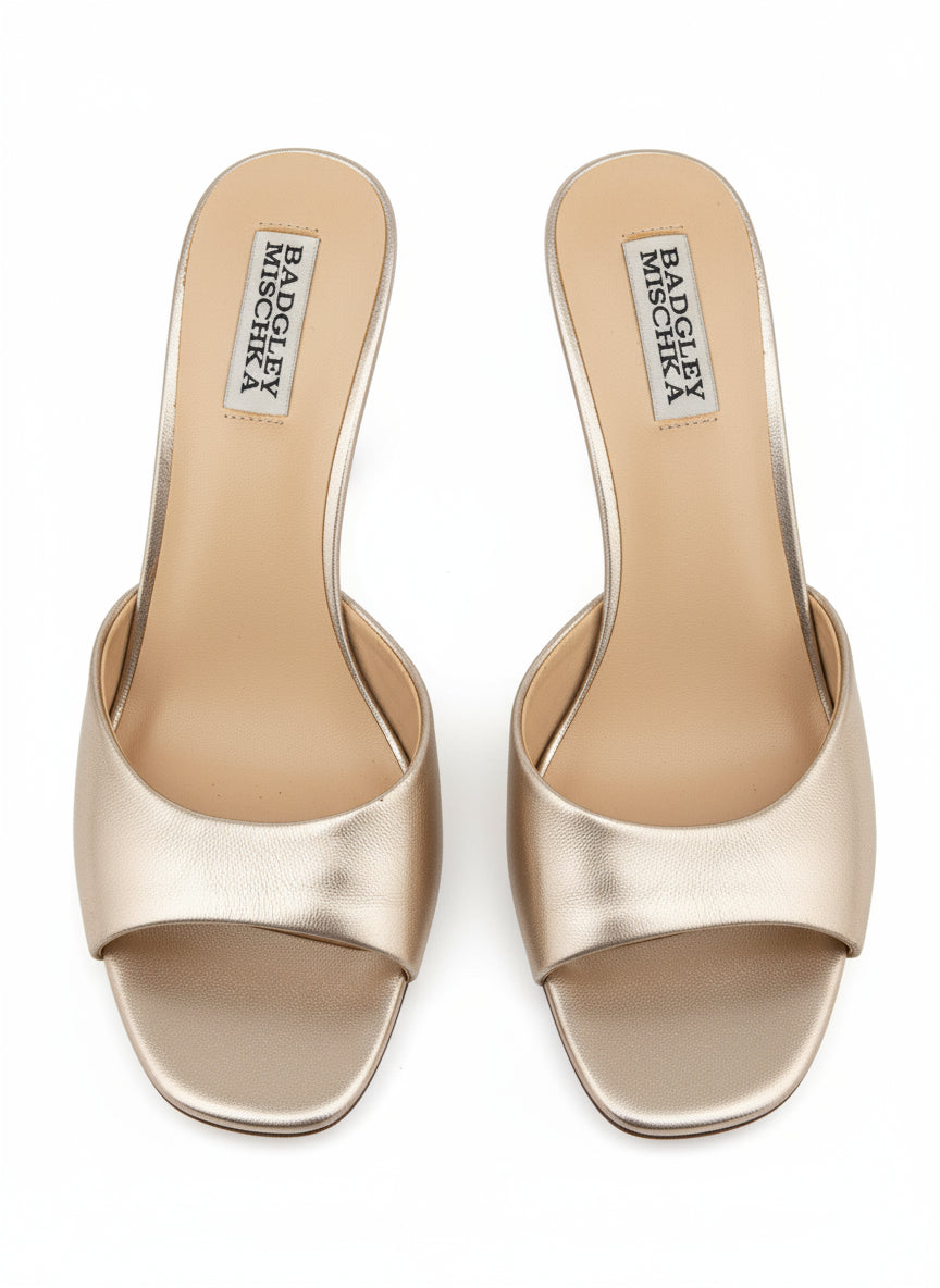 PRE-OWNED SIZZE 8 Badgley Mischka Cadence Women's Slide Sandal