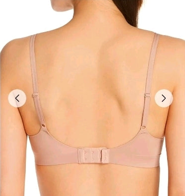 NWT 34C Calvin Klein Liquid Touch Push-Up Plunge Bra