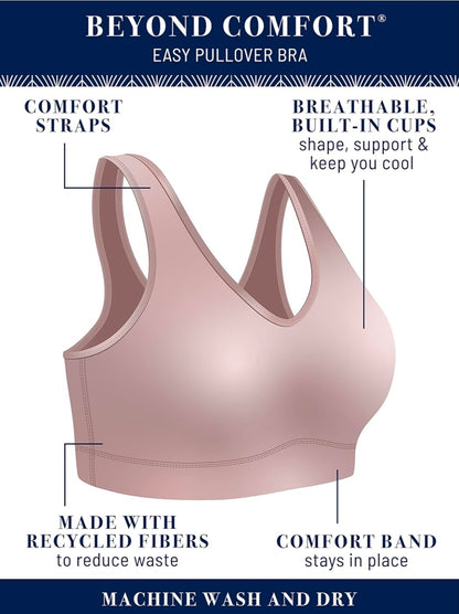 NWT SIZE S Vanity Fair Women’s Beyond Comfort Wireless Bra