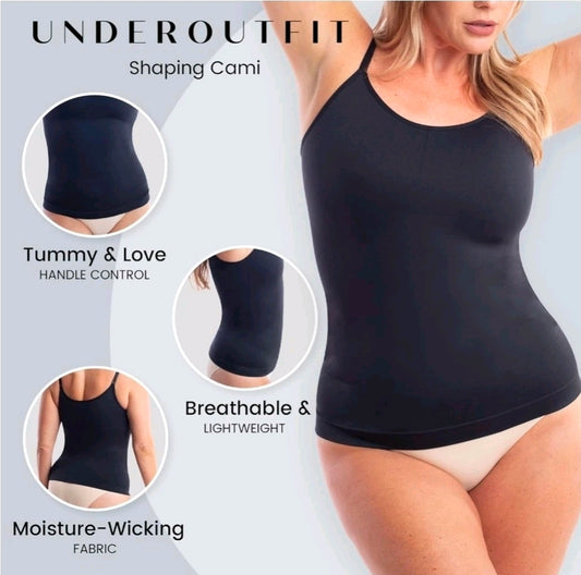 NWT SIZE L Underoutfit Shaper Camisole - Black