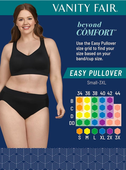 NWT SIZE S Vanity Fair Women’s Beyond Comfort Wireless Bra