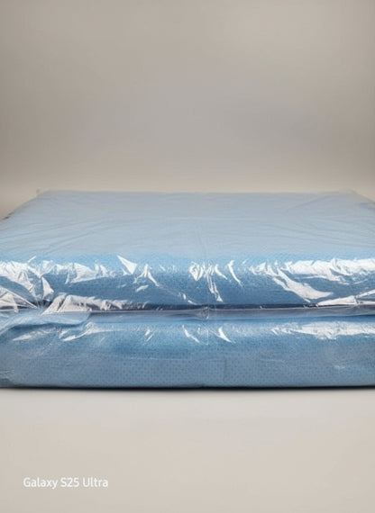 NWT Lot of 11 Disposable Medical Scrubs – 7 Tops (Large) & 4 Bottoms (2X) New Sealed