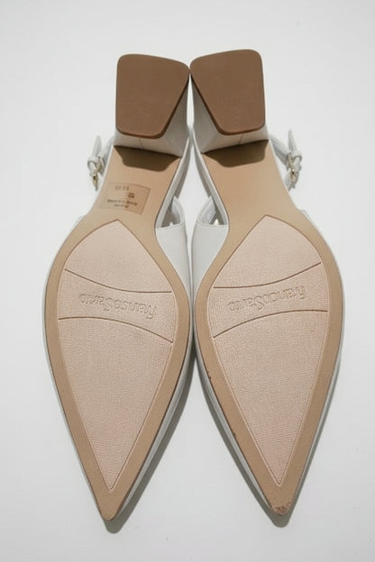 PRE-OWNED SIZE 7.5M Franco Sarto Women’s Slingback Block Heel Shoes