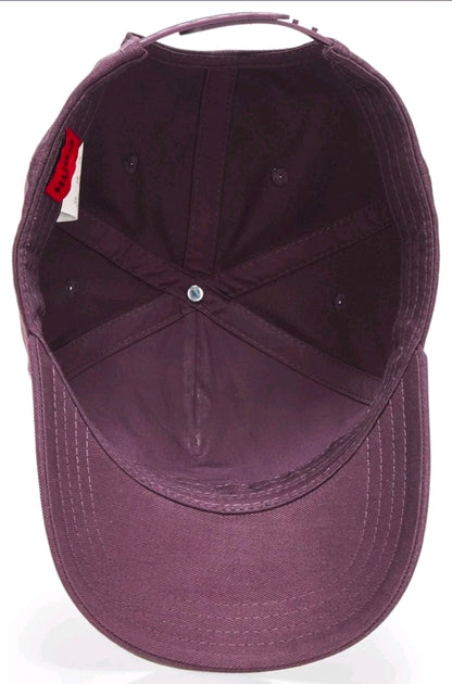 NWT HUGO Boss Baseball Snapback Hat - Burgundy
