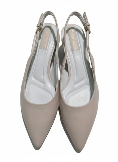 PRE-OWNED SIZE 7.5M Franco Sarto Women’s Slingback Block Heel Shoes