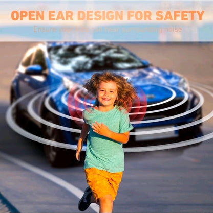 NWT Kids Bluetooth 5.2 Air Conduction Open-Ear Headphones