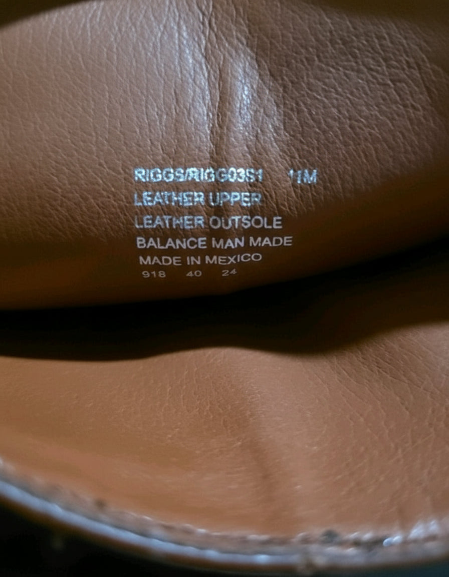 SIZE 11 PRE-OWNED STEVE MADDEN Riggs Women's Leather Boots