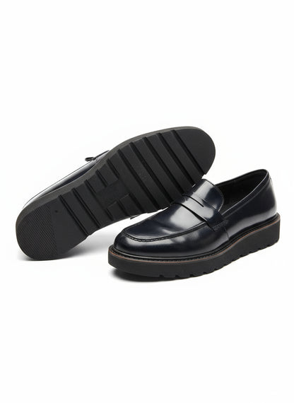 PRE-OWNED SIZE 8M Naturalizer Adiline Lug Sole Women's Leather Loafers