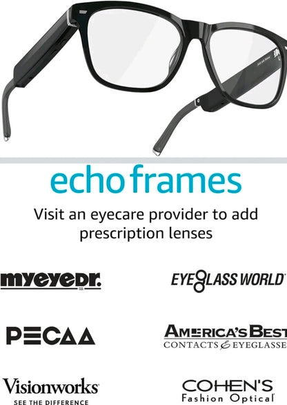 NWT Prescription Amazon Echo Frames, 3rd Gen, Smart Audio Glasses
