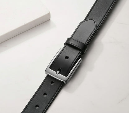 NWT SIZE "42" MILORDE Men’s Genuine Leather Belt with Gift Box...