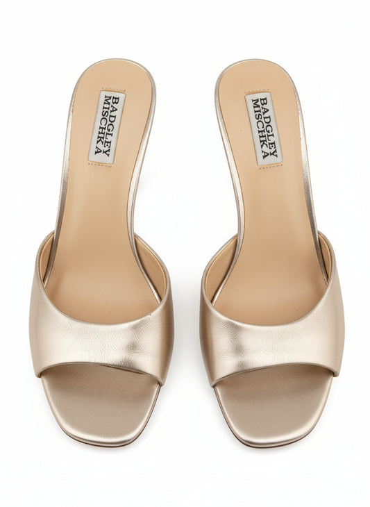 PRE-OWNED SIZZE 8 Badgley Mischka Cadence Women's Slide Sandal