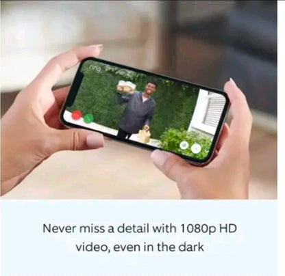 NWT 1080P Ring Video Doorbell Wired Smart Security Camera