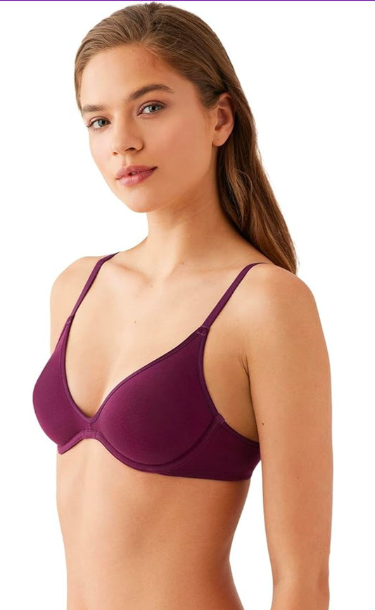 NWT SIZE 38B Women's Cotton to a Tee Scoop Underwire Bra